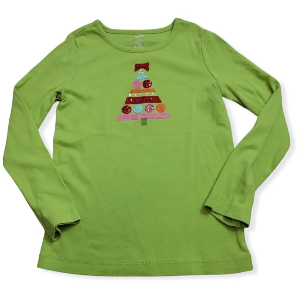 Gymboree Christmas tree shirt 5